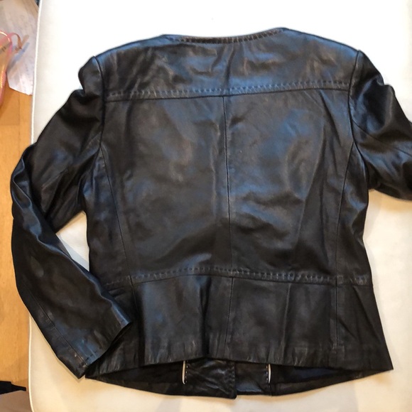 Talbots leather jacket - Picture 7 of 8